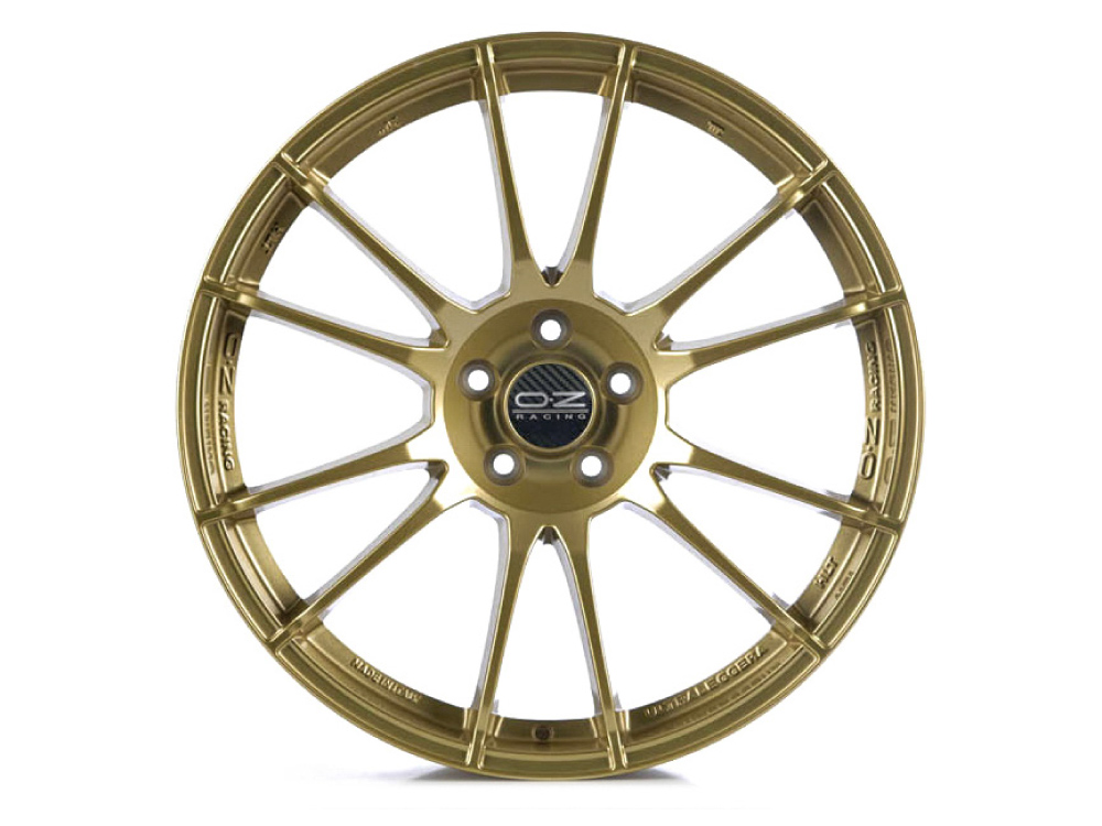 20 Inch OZ Racing Ultraleggera HLT Gold Alloy Wheels