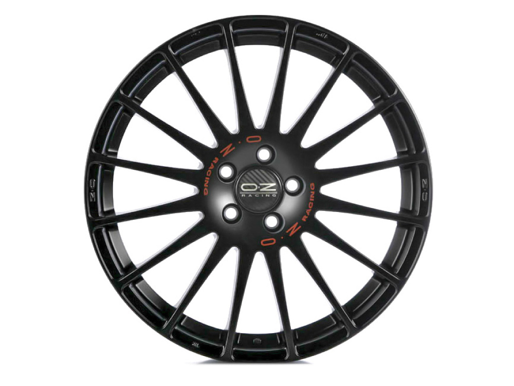 17 Inch OZ Racing Superturismo GT Black Alloy Wheels