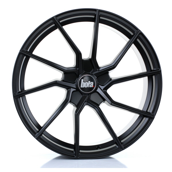 19 Inch Bola B25 Matt Black Alloy Wheels