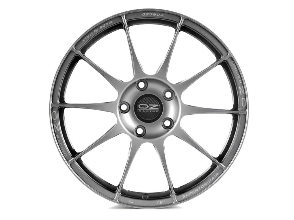 19 Inch OZ Racing Forged Superforgiata Grigio Corsa Alloy Wheels