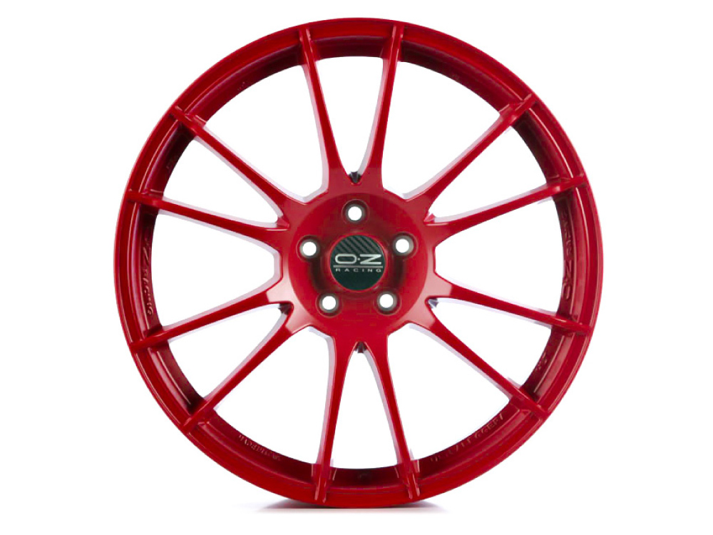 20 Inch OZ Racing Ultraleggera HLT Red Alloy Wheels