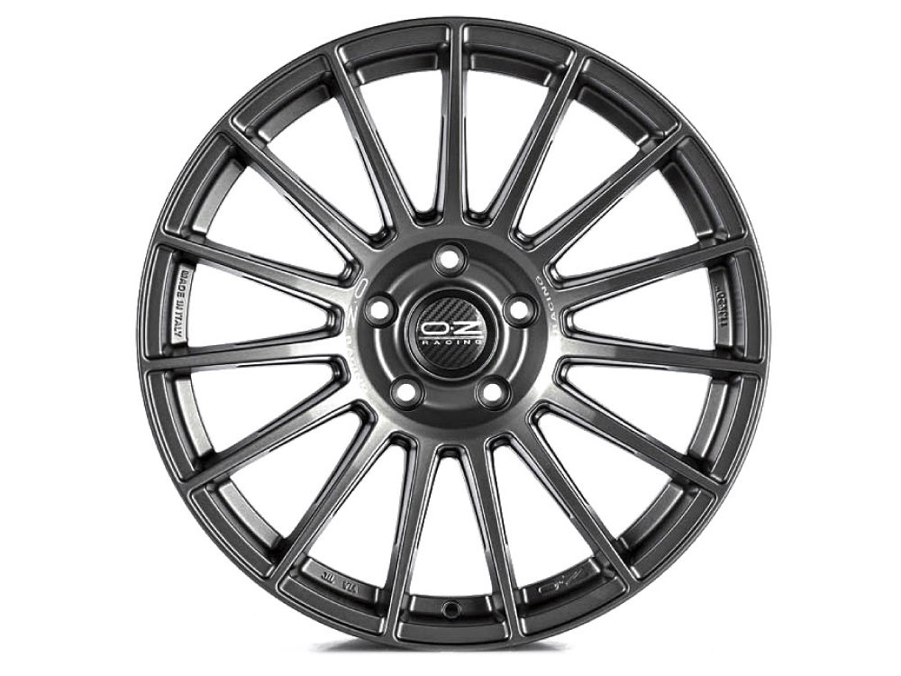 21 Inch OZ Racing Superturismo Dakar Matt Graphite Alloy Wheels