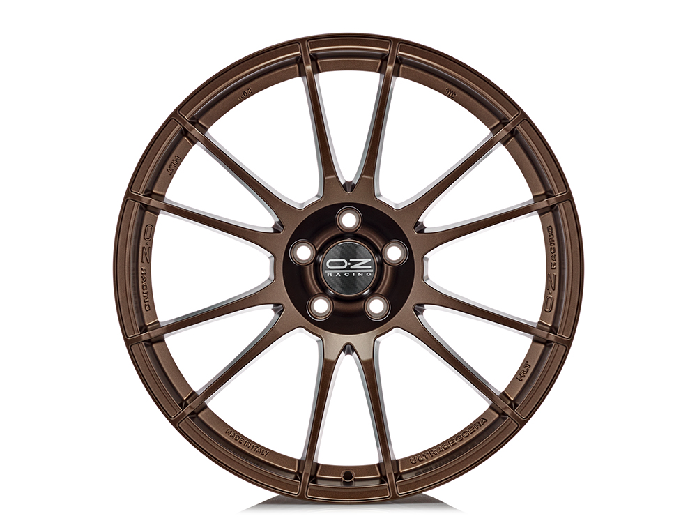 19 Inch OZ Racing Ultraleggera HLT Matt Bronze Alloy Wheels