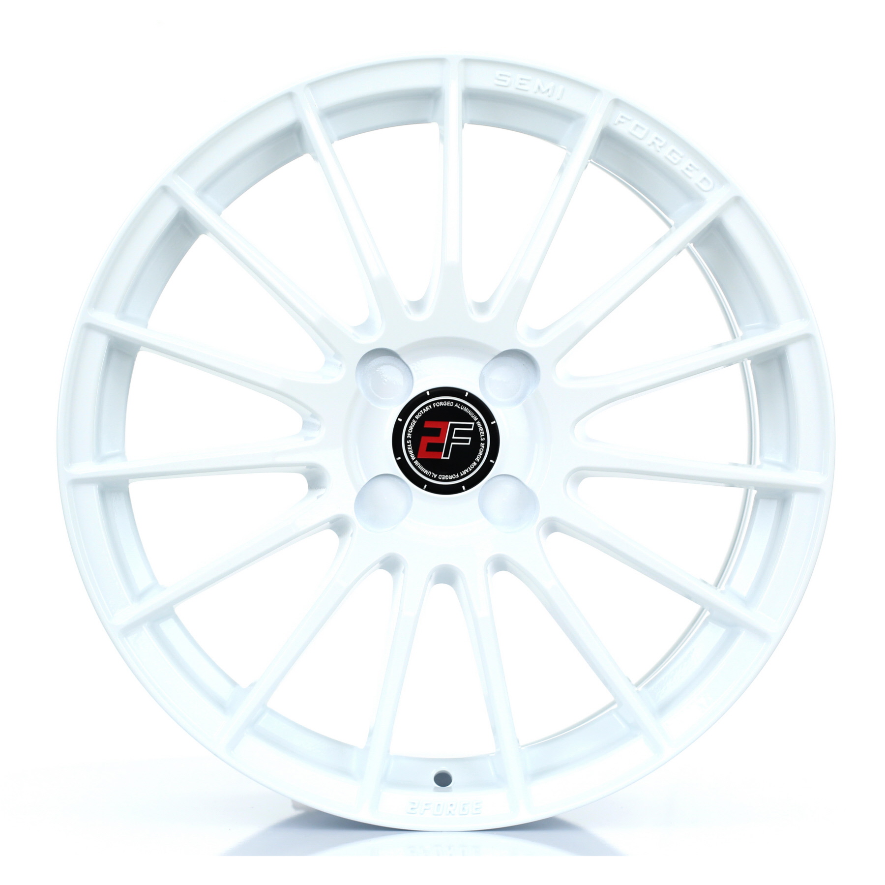 17 Inch 2FORGE ZF1 White Alloy Wheels