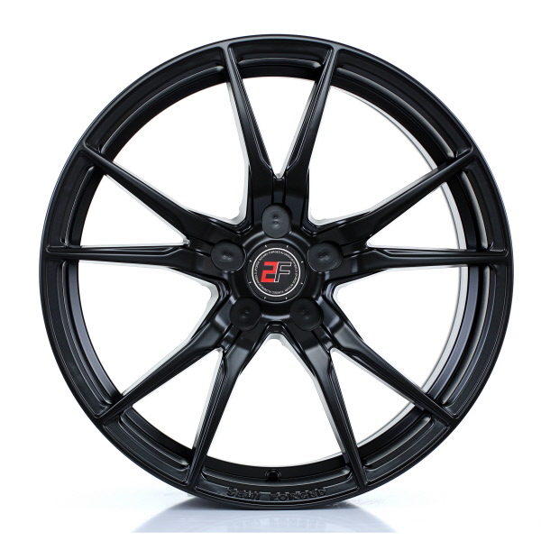 20 Inch 2FORGE ZF2 Matt Black Alloy Wheels