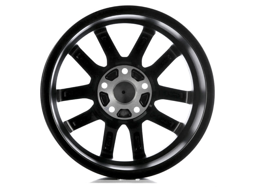 15 Inch Ace D639 Hyper Black Polished Alloy Wheels
