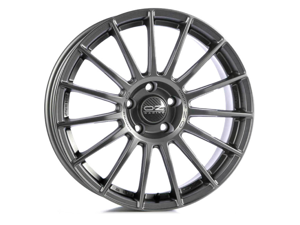 17 Inch OZ Racing Superturismo LM Graphite Alloy Wheels