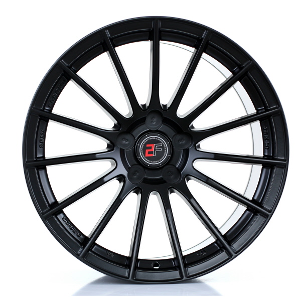 18 Inch 2FORGE ZF1 Matt Black Alloy Wheels