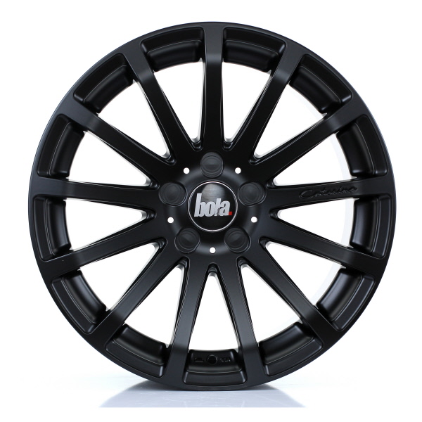 8.5x20 (Front) & 9.5x20 (Rear) Bola XTR Matt Black Alloy Wheels