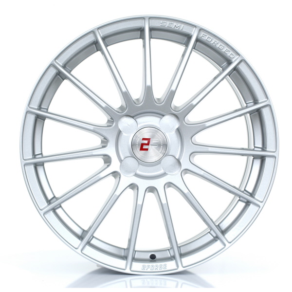 17 Inch 2FORGE ZF1 Silver Alloy Wheels