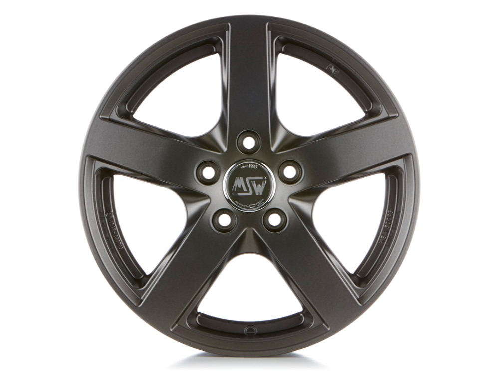 18 Inch MSW (by OZ) 55 Grey Alloy Wheels