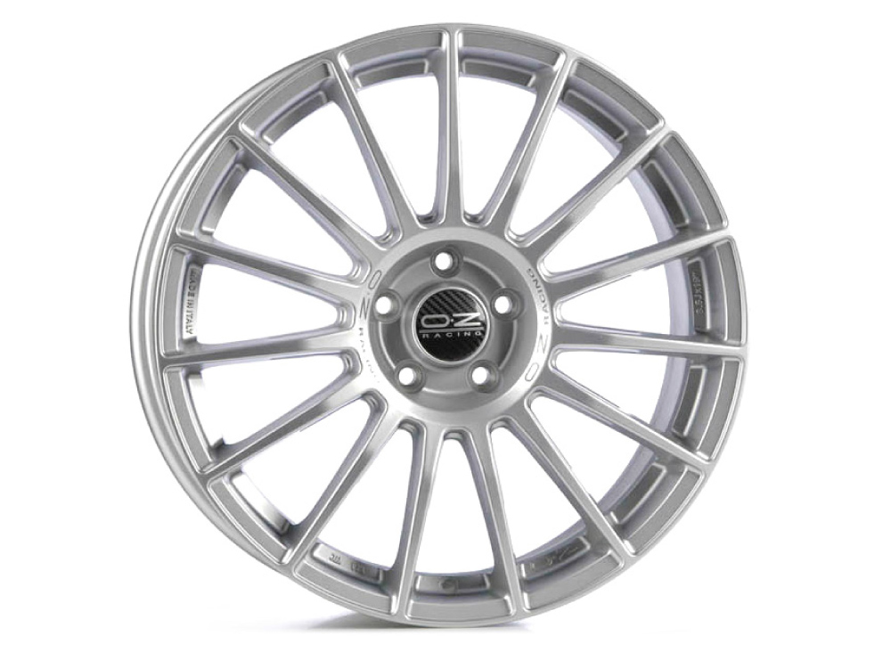 19 Inch OZ Racing Superturismo LM Silver Alloy Wheels