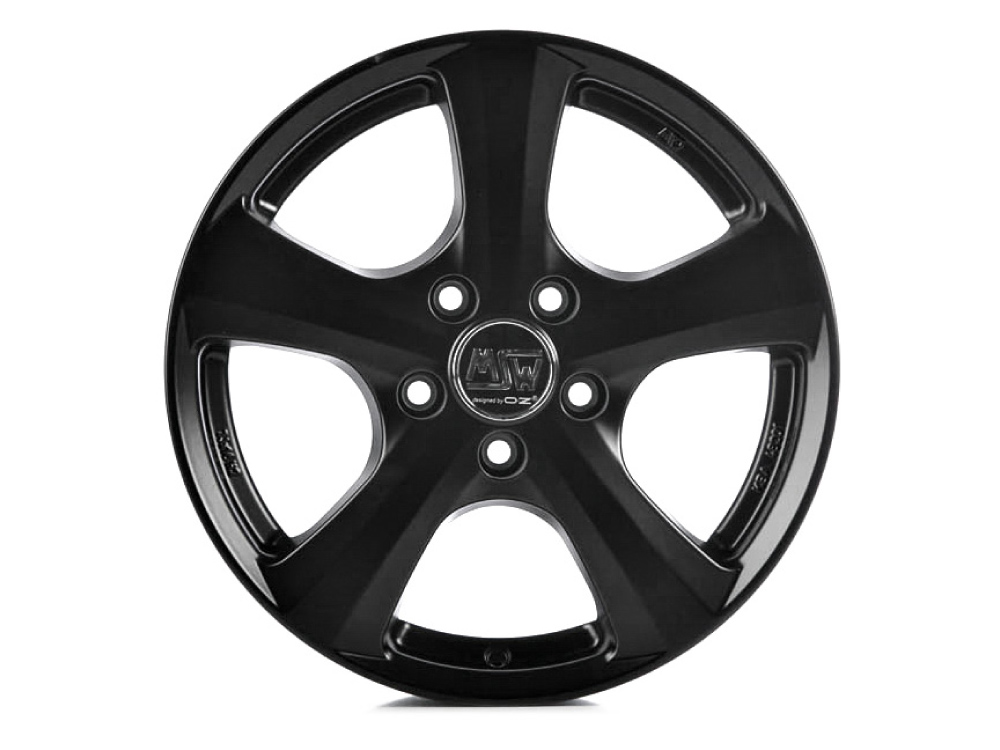 16 Inch MSW (by OZ) 19 Matt Black Alloy Wheels