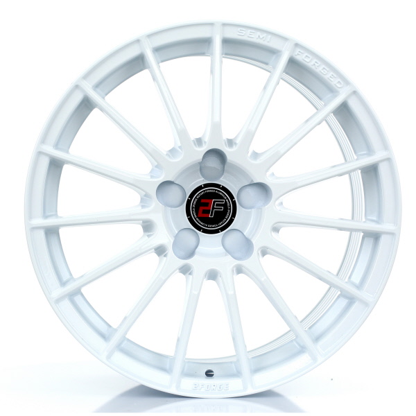 17 Inch 2FORGE ZF1 White Alloy Wheels