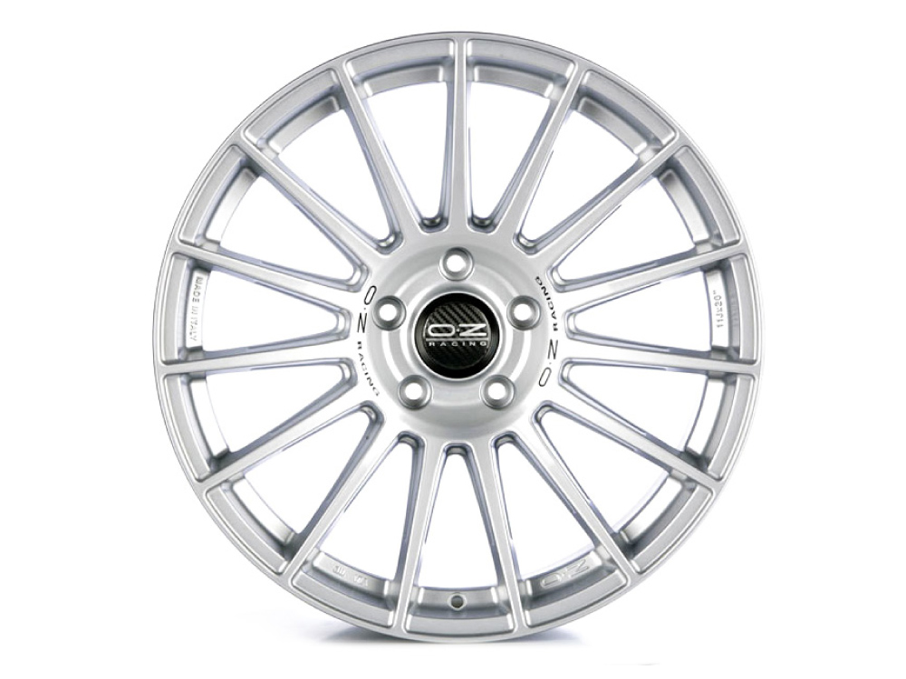 21 Inch OZ Racing Superturismo Dakar Matt Silver Alloy Wheels