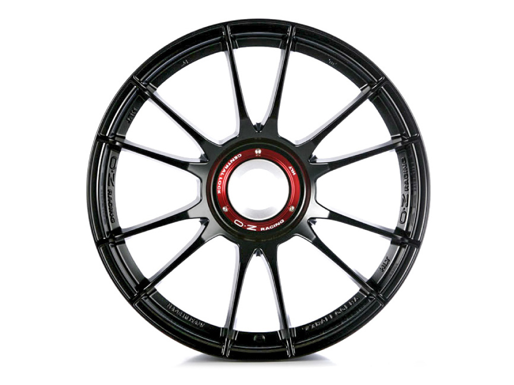 20 Inch OZ Racing Ultraleggera HLT CL Matt Black Alloy Wheels