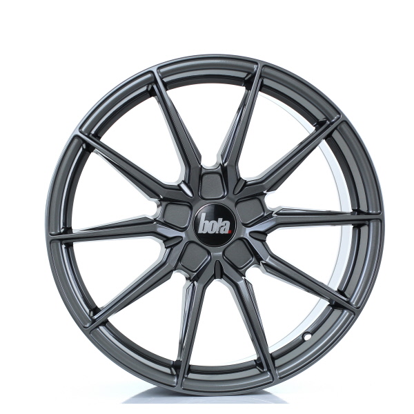 19 Inch Bola B16 Gloss Gunmetal Alloy Wheels