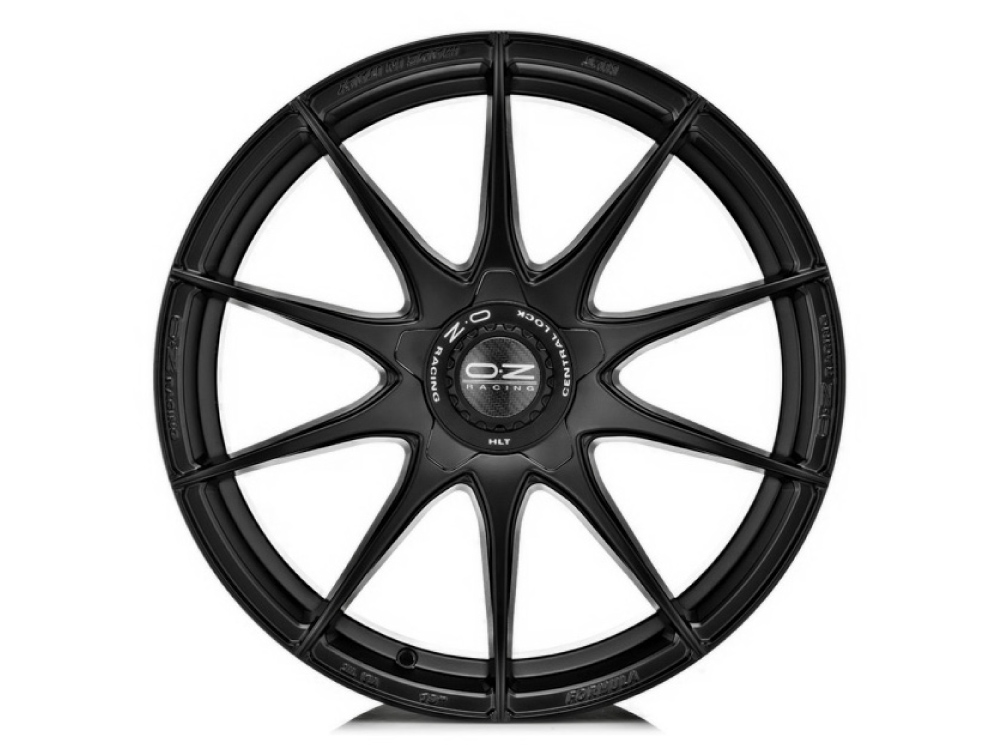 17 Inch OZ Racing Formula HLT 5 Stud Matt Black Alloy Wheels