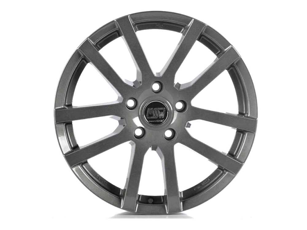 14 Inch MSW (by OZ) 22 Grey Alloy Wheels