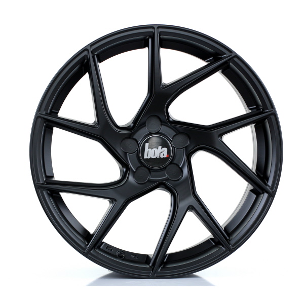 19 Inch Bola FLA Matt Black Alloy Wheels