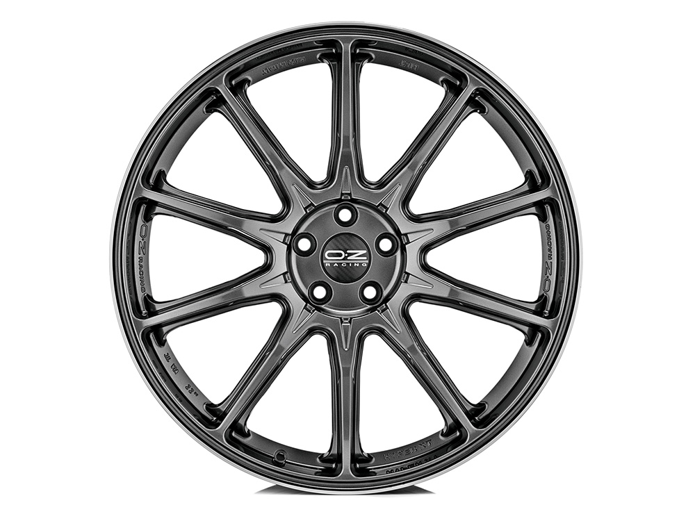 OZ Racing Hyper XT HLT Graphite Polished Lip 22" Alloy Wheels Wheelbase