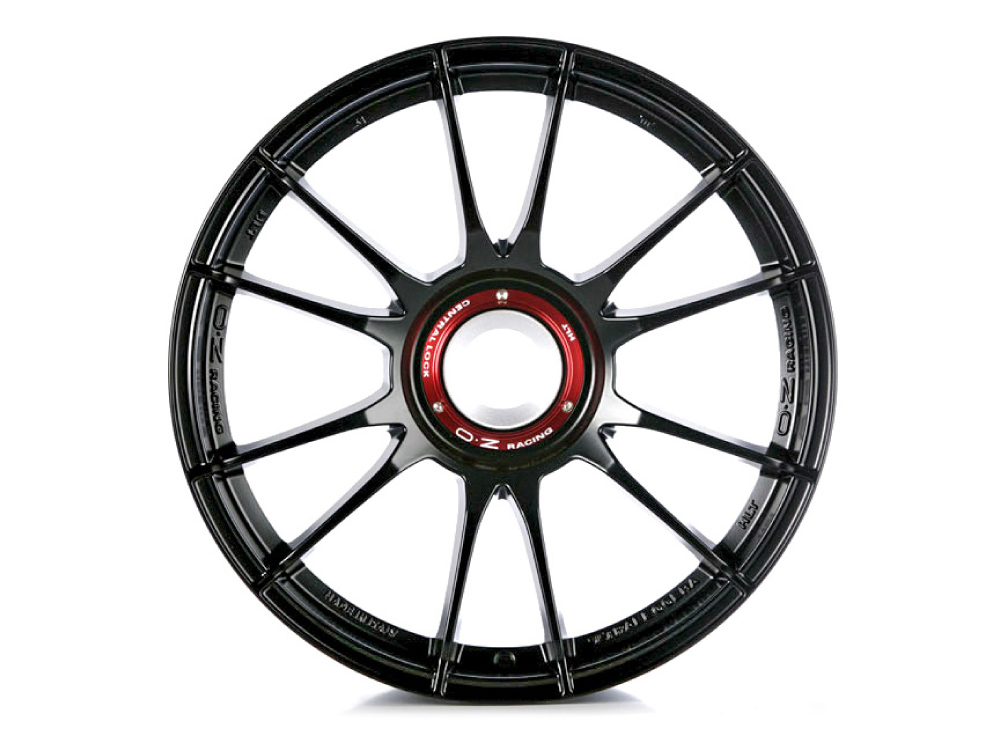 19 Inch OZ Racing Ultraleggera HLT CL Matt Black Alloy Wheels