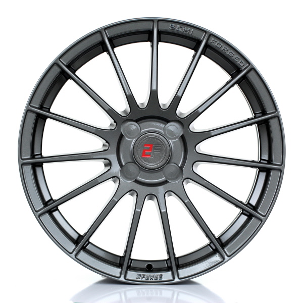 17 Inch 2FORGE ZF1 Gloss Gunmetal Alloy Wheels