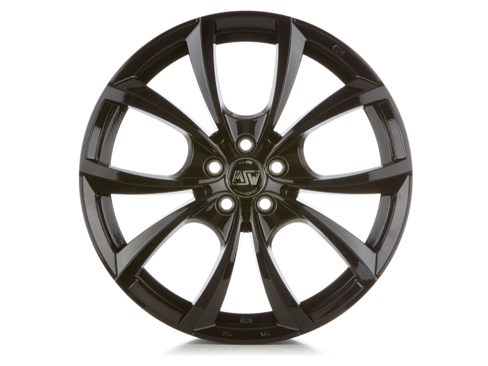 17 Inch MSW (by OZ) 27 Black Alloy Wheels
